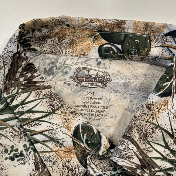 Game Guard Desert Brush Camo Long Sleeve Size 2XL - Picture 4 of 11